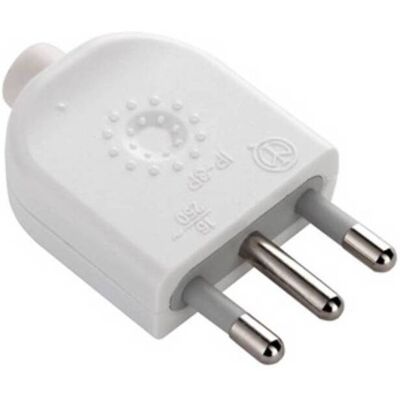 ELECTRALINE 25 X Spina 16a 2p+t Bianco Fig.3 ELECTRALINE 25 X Spina 16a 2p+t Bianco Fig.3