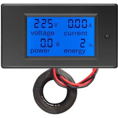 OEM Multímetro Digital Pzem-061 Ac 80-260v 100a Con Pantalla Lcd, Multímetro Digital De Voltaje, Amperímetro De Energía, Voltímetro Con Transformador De Corriente Ct - Crezuo OEM Multímetro Digital Pzem-061 Ac 80-260v 100a Con Pantalla Lcd, Multímetro Digital De Voltaje, Amperímetro De Energía, Voltímetro Con Transformador De Corriente Ct - Crezuo