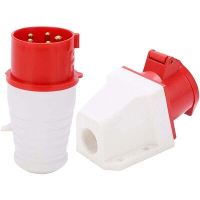 OEM Enchufe Trifásico, Enchufe Industrial De Superficie De 5 Pines Y 16 A, Enchufe Trifásico Impermeable Ip44, Enchufe De 220-380 V/240-415 V, Enchufes Eléctricos -crezuo OEM Enchufe Trifásico, Enchufe Industrial De Superficie De 5 Pines Y 16 A, Enchufe Trifásico Impermeable Ip44, Enchufe De 220-380 V/240-415 V, Enchufes Eléctricos -crezuo