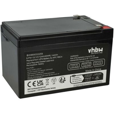 vhbw 1x Batería Compatible con APC BK650MI, BP500JPNP, - Batería USV vhbw 1x Batería Compatible con APC BK650MI, BP500JPNP, - Batería USV