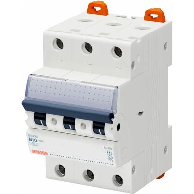 Gewiss Interruptor Automático - Mt 100 - 3p Característica B 10a - 3 Te, Gw92566 Gewiss Interruptor Automático - Mt 100 - 3p Característica B 10a - 3 Te, Gw92566