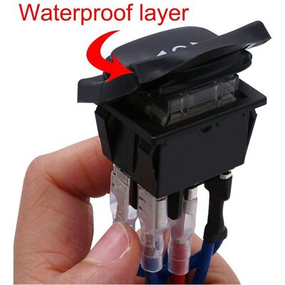 OEM Interruptor De Inversión De Polaridad Instantánea 3x, Actuador De Controlador De Motor Impermeable, Interruptor Basculante De 3 Posiciones Y 6 Pines. OEM Interruptor De Inversión De Polaridad Instantánea 3x, Actuador De Controlador De Motor Impermeable, Interruptor Basculante De 3 Posiciones Y 6 Pines.