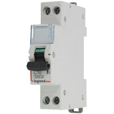 Interruptor Automático Legrand Dx3 Ls C10 A 6 Ka 1 Polo Interruptor Automático Legrand Dx3 Ls C10 A 6 Ka 1 Polo