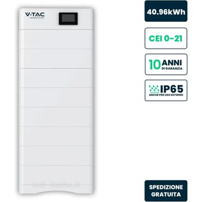 V-TAC Conjunto de Baterías 40 kWh Alta Tensión - Sistema de Almacenamiento de Energía V-TAC Conjunto de Baterías 40 kWh Alta Tensión - Sistema de Almacenamiento de Energía