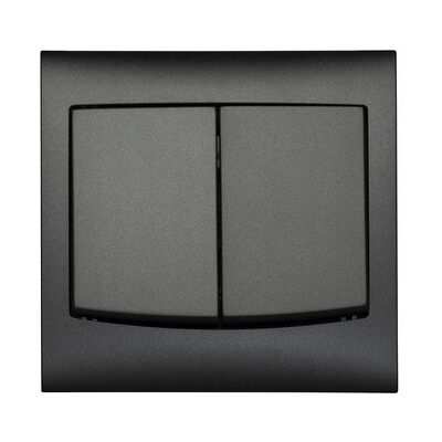 SHUMEE Conector Doble Polmark Vega Contact Graphite Mat 1 Unidad. SHUMEE Conector Doble Polmark Vega Contact Graphite Mat 1 Unidad.