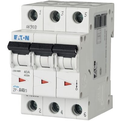 Eaton ZP-A40/3 Interruptor de desconexión - 3P 40A Eaton ZP-A40/3 Interruptor de desconexión - 3P 40A