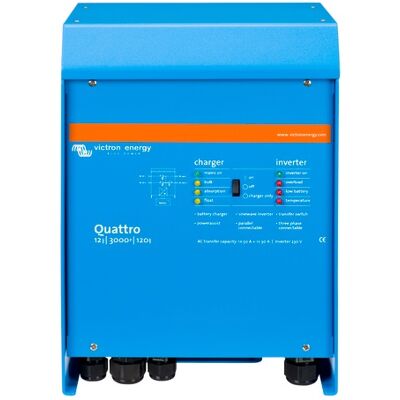 Victron Energy - Inversor/cargador Quattro 24/5000/120-100/100 Victron Energy - Inversor/cargador Quattro 24/5000/120-100/100