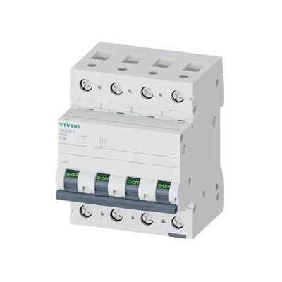 Siemens 5SL4616-7 Interruptor de protección - 400V, 16A, 3+N Siemens 5SL4616-7 Interruptor de protección - 400V, 16A, 3+N