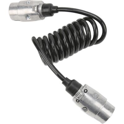 OEM Adecuado Para Cable De Extensión De Enchufe De Remolque De 7 Pines De 2 Metros, Material Abs, Núcleo De Cobre, Color Negro Estándar Europeo, 12 V. OEM Adecuado Para Cable De Extensión De Enchufe De Remolque De 7 Pines De 2 Metros, Material Abs, Núcleo De Cobre, Color Negro Estándar Europeo, 12 V.
