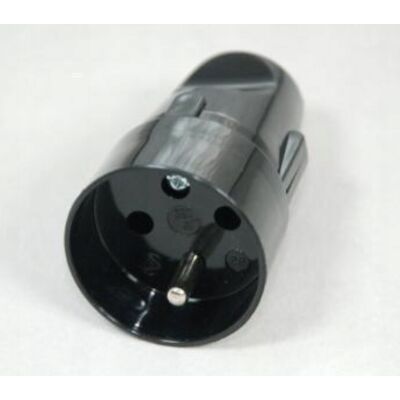 SHUMEE Enchufe Eléctrico Con Salida De Cable Polmark Negro 1 Unidad. SHUMEE Enchufe Eléctrico Con Salida De Cable Polmark Negro 1 Unidad.