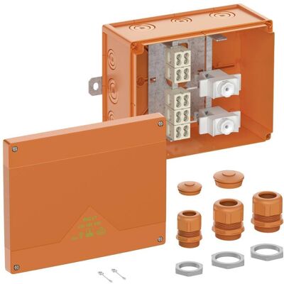 Spelsberg Caja De Derivación Naranja Ip66 Para Ambientes Húmedos Spelsberg Caja De Derivación Naranja Ip66 Para Ambientes Húmedos