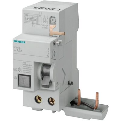 Siemens - Modelo 5SM26238 - 2P 40A 300mA RCD Tipo A Siemens - Modelo 5SM26238 - 2P 40A 300mA RCD Tipo A