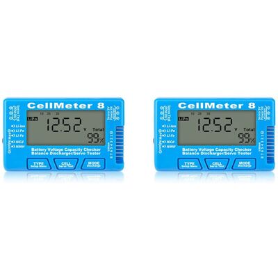 OEM Adecuado Para El Controlador, Probador Y Detector De Capacidad De Batería Digital 2x Rc Cellmeter 8 Y Probador De Voltaje, Aplicable A Baterías De Iones De Litio, Níquel-metal Hidruro Y Níquel-cadmio, OEM Adecuado Para El Controlador, Probador Y Detector De Capacidad De Batería Digital 2x Rc Cellmeter 8 Y Probador De Voltaje, Aplicable A Baterías De Iones De Litio, Níquel-metal Hidruro Y Níquel-cadmio,