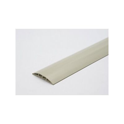 Canaleta de cables de plástico Kaiserkraft - 2 canales, 1,5 m, gris Canaleta de cables de plástico Kaiserkraft - 2 canales, 1,5 m, gris