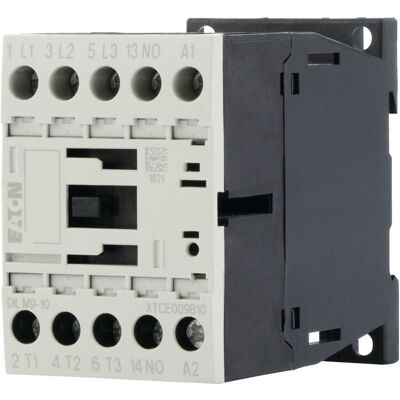 Contactor Eaton DILM9-10 de 3 polos - 4kW 400V CA Contactor Eaton DILM9-10 de 3 polos - 4kW 400V CA