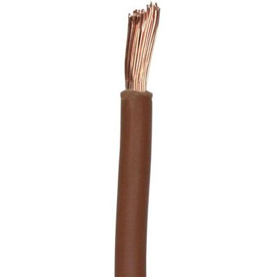 Cofan 100m Cable Marrón H07V-K - Cable eléctrico flexible Cofan 100m Cable Marrón H07V-K - Cable eléctrico flexible