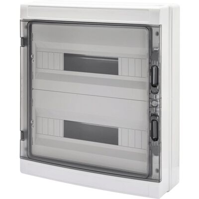 Gewiss - Centralino 36m (18x2) Ip65 Gw40107 Gewiss - Centralino 36m (18x2) Ip65 Gw40107