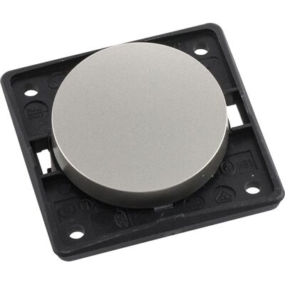 Interruptor Berker Integro Flow/pure Efecto Acero Inoxidable Interruptor Berker Integro Flow/pure Efecto Acero Inoxidable