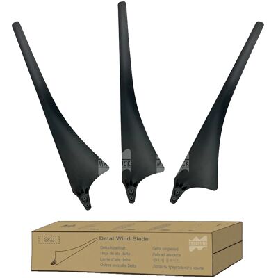 OEM Palas De Aerogenerador, Fibra De Carbono De Alta Resistencia, Diseño Aerodinámico, Color Negro, Pala Individual, 3 Palas OEM Palas De Aerogenerador, Fibra De Carbono De Alta Resistencia, Diseño Aerodinámico, Color Negro, Pala Individual, 3 Palas