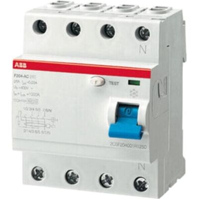 Interruptor Abb F204as-63/0.3t Protección Sobrecarga Protección Cortocircuito Interruptor Abb F204as-63/0.3t Protección Sobrecarga Protección Cortocircuito