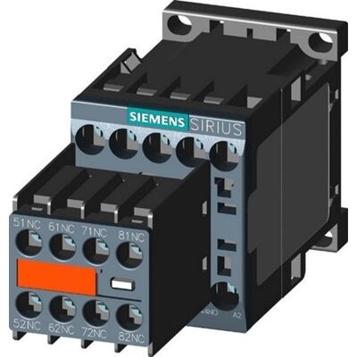 Relé auxiliar Siemens 3RH2244-1BB40 S00 24V DC 4NO 4NC Relé auxiliar Siemens 3RH2244-1BB40 S00 24V DC 4NO 4NC