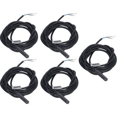 OEM 5 Unidades De Interruptor Sensor Magnético Inductivo De Alta Frecuencia Abs 2 Cables No 100ma Ca Cc 5-240v OEM 5 Unidades De Interruptor Sensor Magnético Inductivo De Alta Frecuencia Abs 2 Cables No 100ma Ca Cc 5-240v