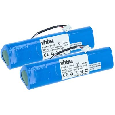 Vhbw 2x Batería Compatible Con Fluke Scopemeter 225, 199b, 199c, 215, 215c, 215c-s Osciloscopio, Medidor (3600 Mah, 7,2 V, Nimh) Vhbw 2x Batería Compatible Con Fluke Scopemeter 225, 199b, 199c, 215, 215c, 215c-s Osciloscopio, Medidor (3600 Mah, 7,2 V, Nimh)