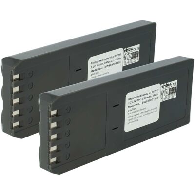 Vhbw 2x Batería Reemplaza Fluke Bp7217 Para Medidor (2500 Mah, 7,2 V, Nimh) Vhbw 2x Batería Reemplaza Fluke Bp7217 Para Medidor (2500 Mah, 7,2 V, Nimh)