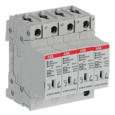 Pararrayos Abb Ovr T1-t2 4l 40 Ka 3.8 Kv Pararrayos Abb Ovr T1-t2 4l 40 Ka 3.8 Kv