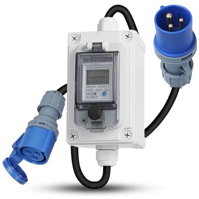 OEM Medidor De Electricidad Digital Móvil Con Enchufe Cee 230v Ip67 Para Exteriores. Medidor De Potencia Móvil Kwh. Enchufe Con Led/reinicio. Enchufe Para Medidor De Energía. OEM Medidor De Electricidad Digital Móvil Con Enchufe Cee 230v Ip67 Para Exteriores. Medidor De Potencia Móvil Kwh. Enchufe Con Led/reinicio. Enchufe Para Medidor De Energía.