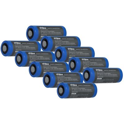 Vhbw 10x Batería Reemplaza Cr17450e-r (3 V, Litio) Para Dispositivos Vhbw 10x Batería Reemplaza Cr17450e-r (3 V, Litio) Para Dispositivos