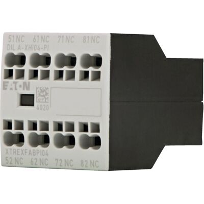 Eaton DILA-XHI04-PI Módulo de contactos auxiliares - Módulo auxiliar Eaton DILA-XHI04-PI Módulo de contactos auxiliares - Módulo auxiliar