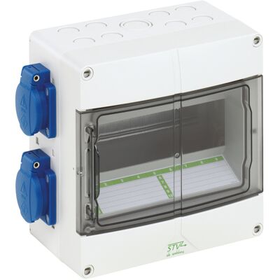 Spelsberg STV904-S Caja de distribución - IP44, Gris Spelsberg STV904-S Caja de distribución - IP44, Gris