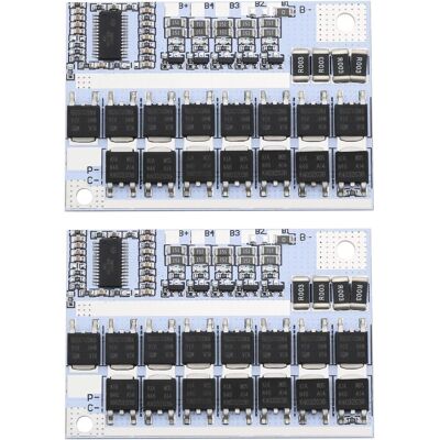 OEM Adecuado Para: Paquete De 2 Módulos De Carga De Baterías De Iones De Litio 4s Bms 100a 3.7v OEM Adecuado Para: Paquete De 2 Módulos De Carga De Baterías De Iones De Litio 4s Bms 100a 3.7v