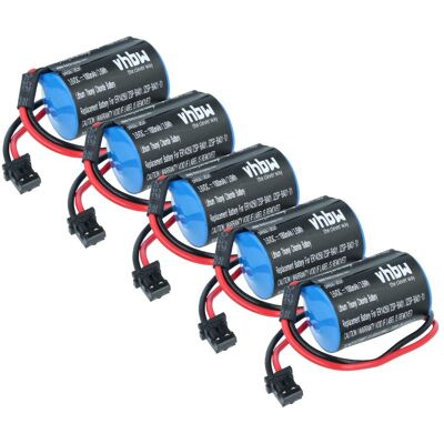 Vhbw 5x Batería Reemplaza Omron Jzsp-ba01-01, Jzsp-ba01 Para Controlador De Periférico (1000 Mah, 3,6 V, Li-ion) Vhbw 5x Batería Reemplaza Omron Jzsp-ba01-01, Jzsp-ba01 Para Controlador De Periférico (1000 Mah, 3,6 V, Li-ion)