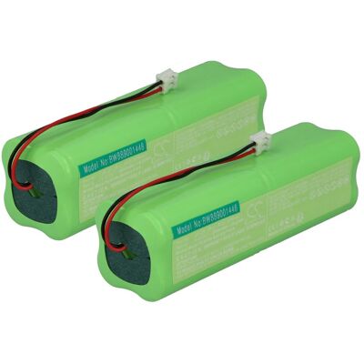 Vhbw 2x Batería Compatible Con Spektrum Older Dx6, Dx7 Mando De Dron (2000 Mah, 9,6 V, Nimh) Vhbw 2x Batería Compatible Con Spektrum Older Dx6, Dx7 Mando De Dron (2000 Mah, 9,6 V, Nimh)