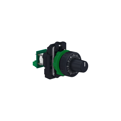 Schneider Electric - Harmony Xb5 - Potentiomètre Complet - Ø22 - 10k - Raccordement Sur Bornier Schneider Electric - Harmony Xb5 - Potentiomètre Complet - Ø22 - 10k - Raccordement Sur Bornier