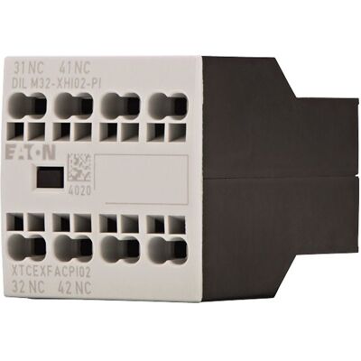 Eaton DILM32-XHI02-PI Bloque de contactos auxiliares - 2 N/C 4A Eaton DILM32-XHI02-PI Bloque de contactos auxiliares - 2 N/C 4A