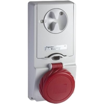 Schneider Receptáculo Vertical Con Enclavamiento 3x32a+nt 400v Ip65 82197 Schneider Receptáculo Vertical Con Enclavamiento 3x32a+nt 400v Ip65 82197