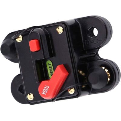 OEM Portafusibles Rearmable Para Automóviles De 12 V, Disyuntor Rearmable Con Interruptor De Conmutación, Portafusibles Para Motores De Embarcaciones Con Rearme Manual (100 A) -crezuo OEM Portafusibles Rearmable Para Automóviles De 12 V, Disyuntor Rearmable Con Interruptor De Conmutación, Portafusibles Para Motores De Embarcaciones Con Rearme Manual (100 A) -crezuo
