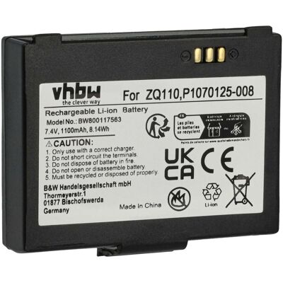 vhbw Bixolon K409-00007A Modelo - Batería Interna - Batería vhbw Bixolon K409-00007A Modelo - Batería Interna - Batería