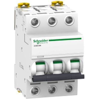 Schneider Electric - Acti9, Ic60l Disjoncteur À Déclenchement Instantané Courbe Ma 3p 40a - A9f90340 Schneider Electric - Acti9, Ic60l Disjoncteur À Déclenchement Instantané Courbe Ma 3p 40a - A9f90340