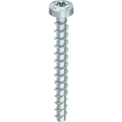 Heco Tornillo de Hormigón - 7.5x40mm, Azul, Cabezal Redondo, T-Drive - Tornillo de Hormigón Heco Tornillo de Hormigón - 7.5x40mm, Azul, Cabezal Redondo, T-Drive - Tornillo de Hormigón