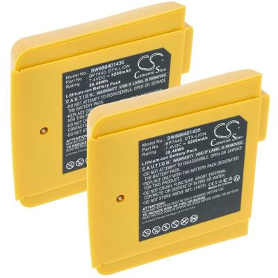 Vhbw 2x Batería Compatible Con Fluke Dtx-1800-ms, Dtx-1800-m, Dtx-1200-ms, Dtx-1200-m Medidor (5200 Mah, 7,4 V, Li-ion) Vhbw 2x Batería Compatible Con Fluke Dtx-1800-ms, Dtx-1800-m, Dtx-1200-ms, Dtx-1200-m Medidor (5200 Mah, 7,4 V, Li-ion)