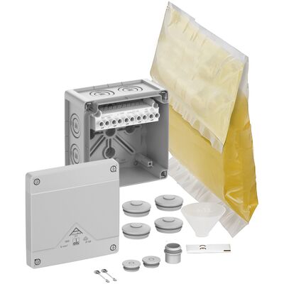 Spelsberg Caja De Derivación, Grado De Protección Ip68, Sección Máxima Del Conductor 6², Resistencia Al Impacto Ik09, Clase De Protección Ii, Ui 690v Ac, Ui 690v Dc, Vde, Sin Halógenos, 40645001 Spelsberg Caja De Derivación, Grado De Protección Ip68, Sección Máxima Del Conductor 6², Resistencia Al Impacto Ik09, Clase De Protección Ii, Ui 690v Ac, Ui 690v Dc, Vde, Sin Halógenos, 40645001