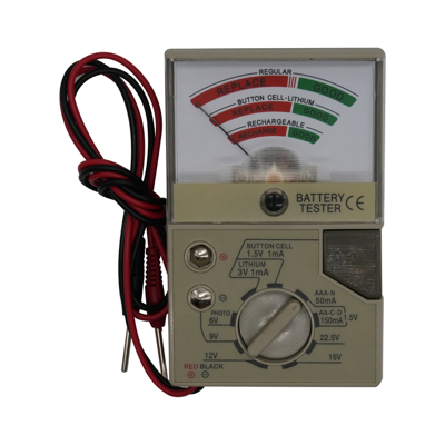 OEM Comprobador De Baterías Con Voltímetro Para Pilas Aa, Aaa Y De Botón (cdn) OEM Comprobador De Baterías Con Voltímetro Para Pilas Aa, Aaa Y De Botón (cdn)