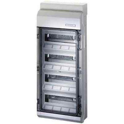Caja de distribución Hensel KV 9448 - 48 unidades, montaje superficie, IP65 Caja de distribución Hensel KV 9448 - 48 unidades, montaje superficie, IP65