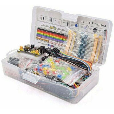 OEM Kit De Componentes Electrónicos De 830 Puntos – Resistencia De Cable Para Arduino Uno R3 – Luces De Señalización Multicolor – Crezuo OEM Kit De Componentes Electrónicos De 830 Puntos – Resistencia De Cable Para Arduino Uno R3 – Luces De Señalización Multicolor – Crezuo