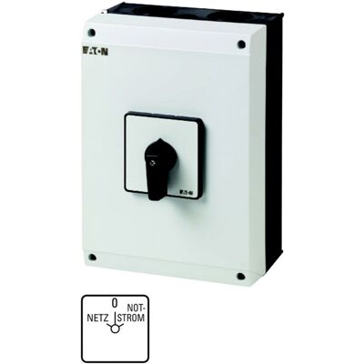 Interruptor Eaton T5-4-8902/I5 - 4P IP65, 690V, 100A Interruptor Eaton T5-4-8902/I5 - 4P IP65, 690V, 100A