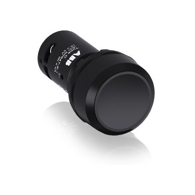 Botón pulsador negro inestable ABB - Diámetro 20 mm Botón pulsador negro inestable ABB - Diámetro 20 mm